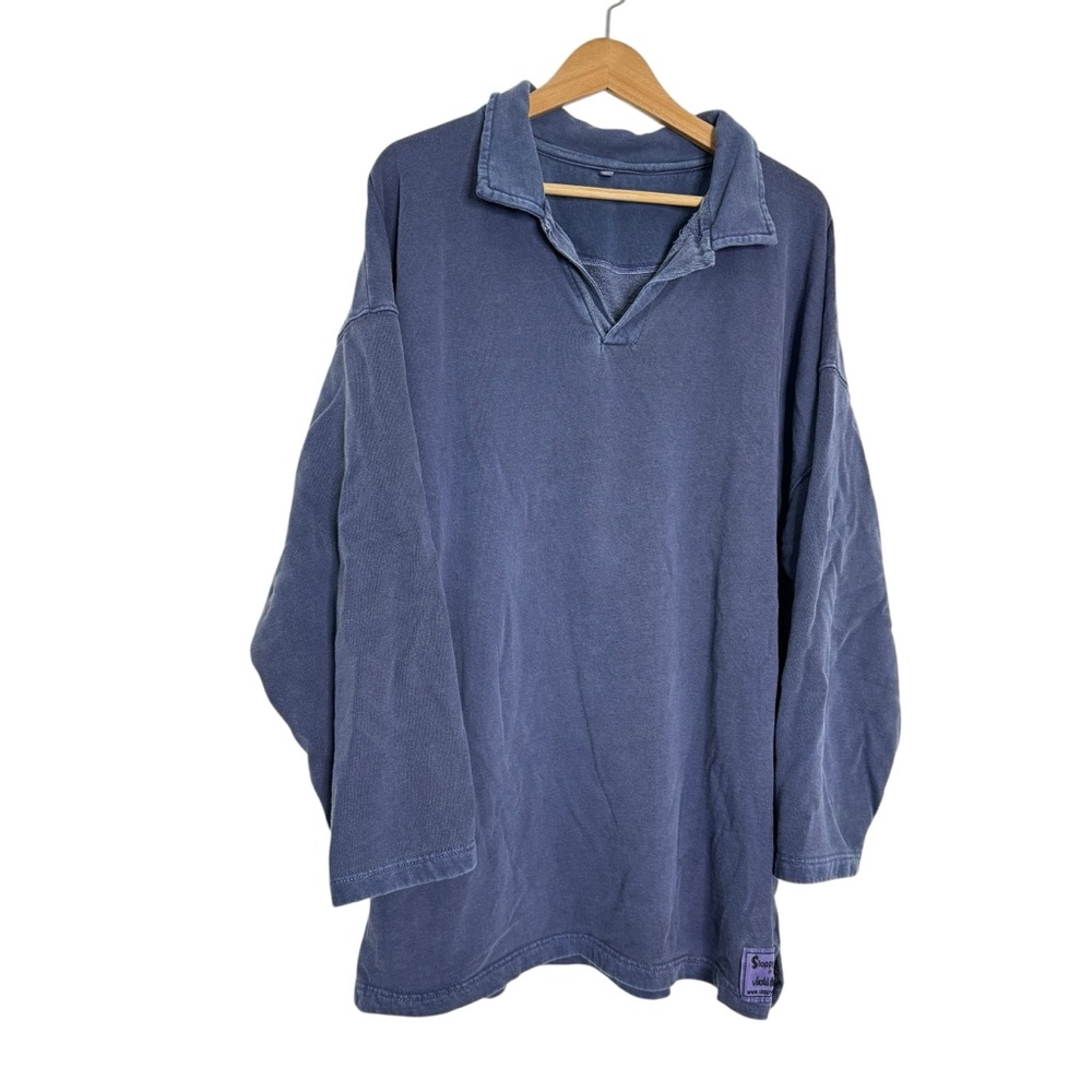 Sloppy Joe by Jackie Harris Organic Cotton Pullover Sweatshirt